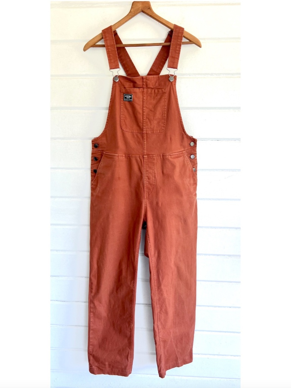 WILDFANG The Essential Overall in Burnt Orange - S